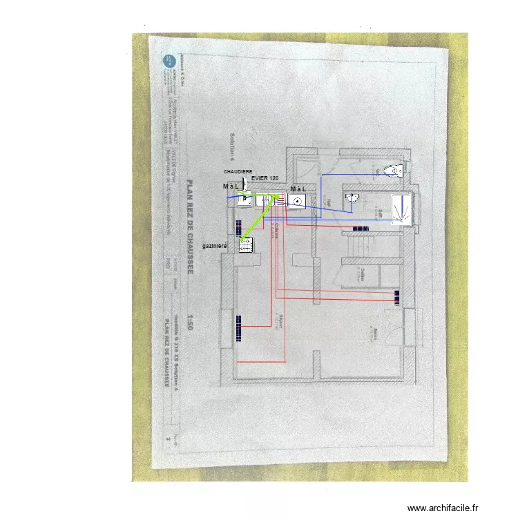 ERBM  G 316 XB 3 t 4 AAE . Plan de 