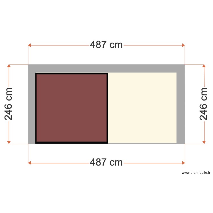 Vue de cote rev1. Plan de 0 pièce et 0 m2