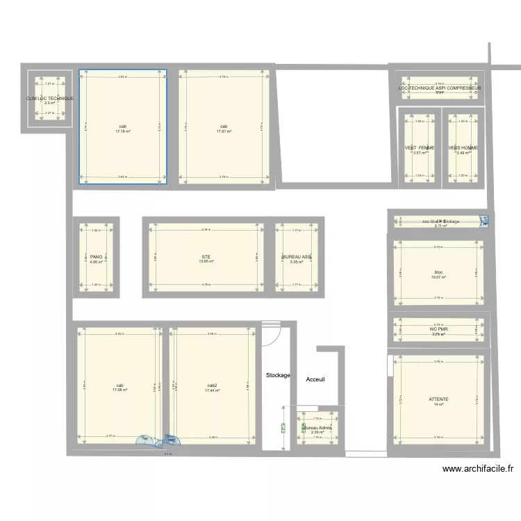cab plan initi. Plan de 