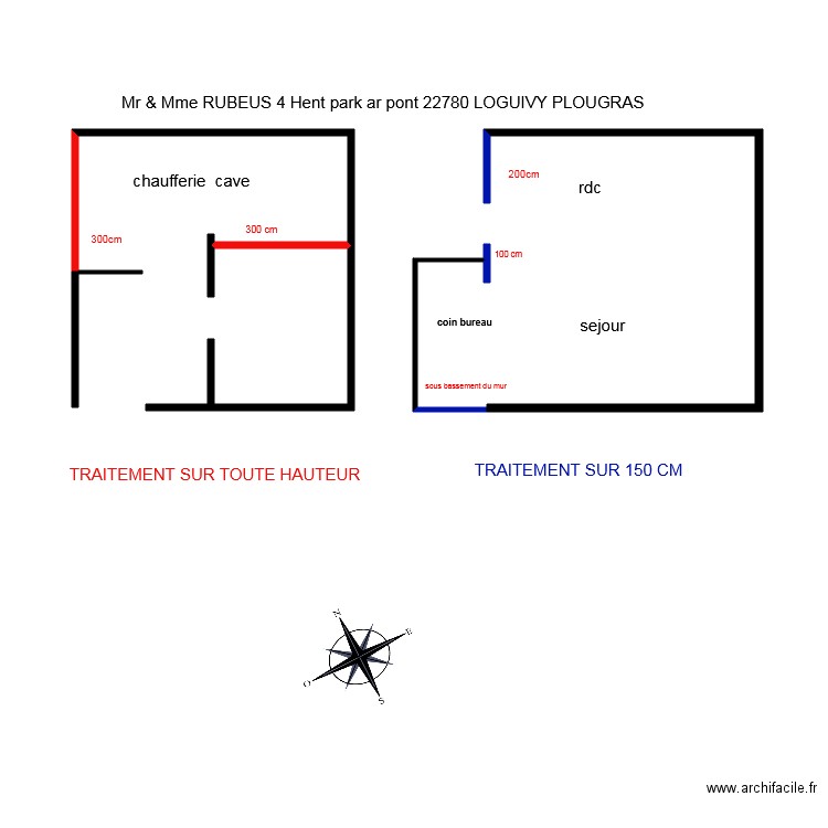 RUBEUS. Plan de 0 pièce et 0 m2