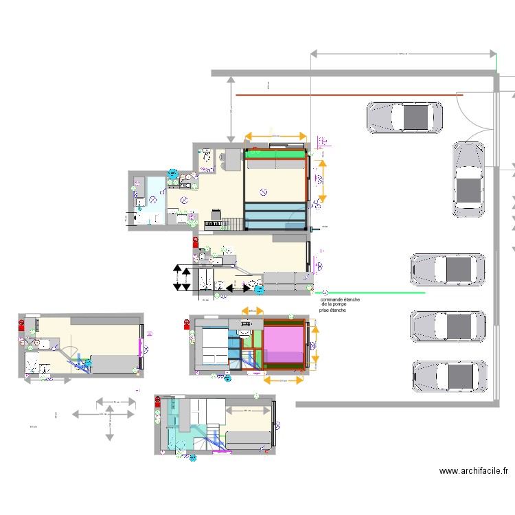 juillet 2018 new. Plan de 10 pièces et 102 m2