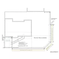 Plan extension maison