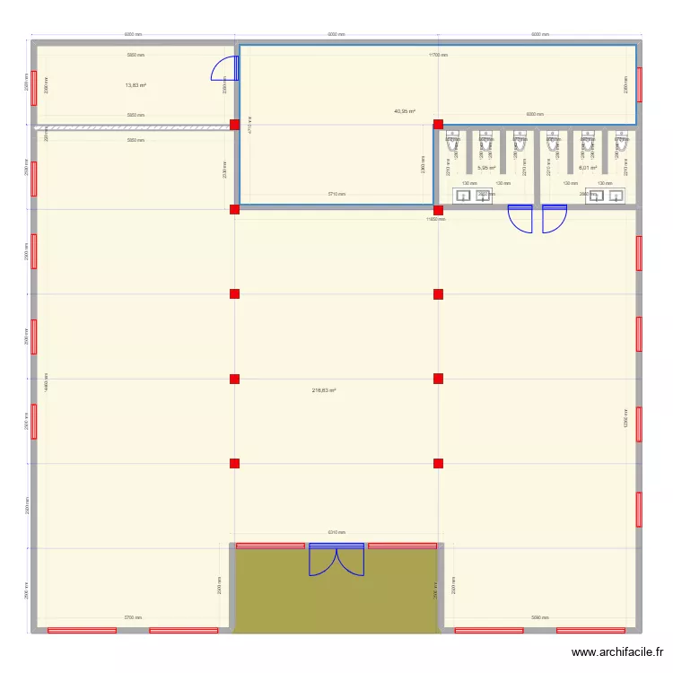 Столовка ГФ 20. Plan de 