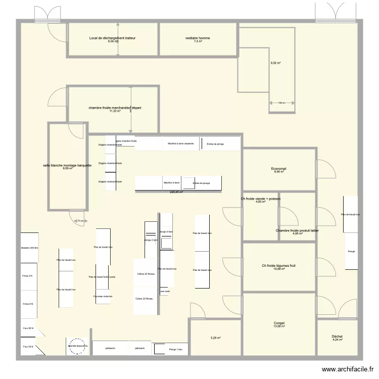 Plan base Yens Structure 10. Plan de 