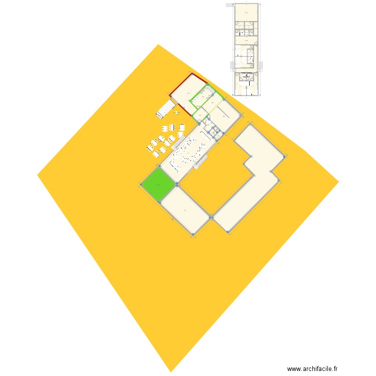 plan global isonord. Plan de 31 pièces et 819 m2