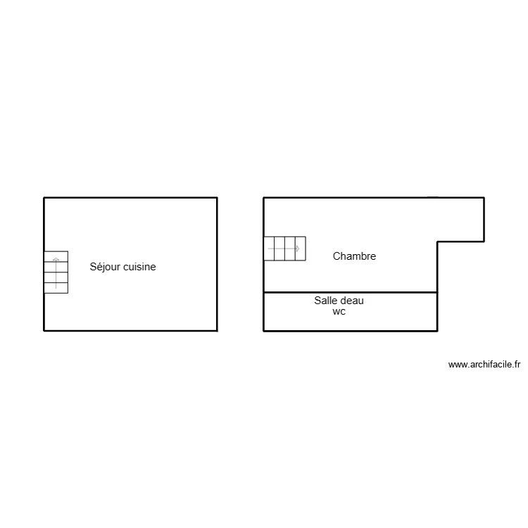 BENODET MELL. Plan de 