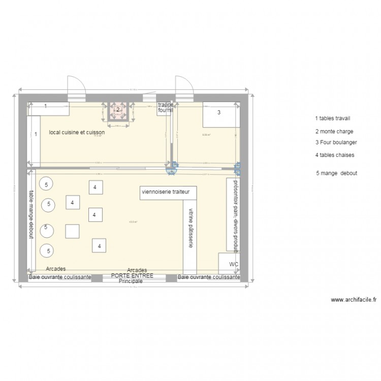 BANNETON EXTENTION. Plan de 0 pièce et 0 m2