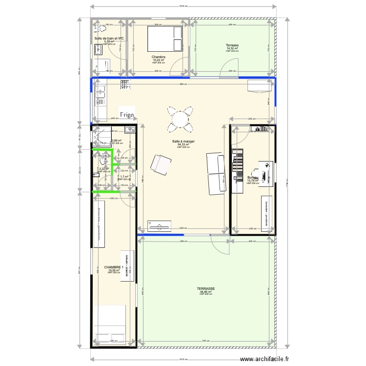 MAISON CONTENEURS. Plan de 0 pièce et 0 m2