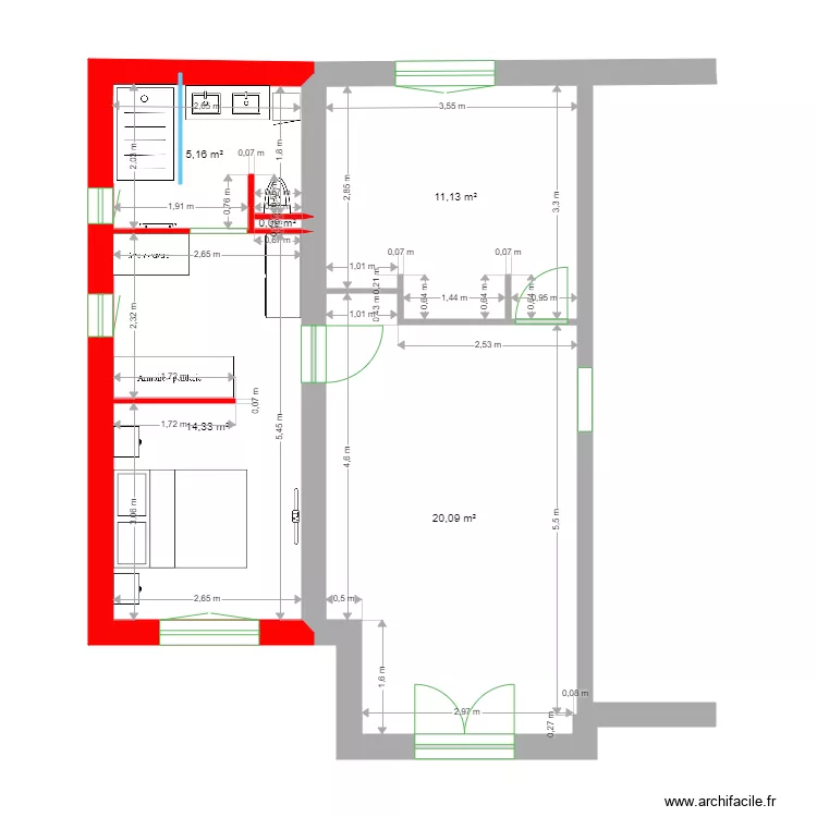 CAZEMAJOR. Plan de CAZEMAJOR. Plan de