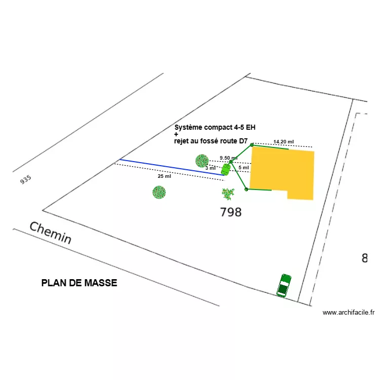Lacanal Jean Claude. Plan de 