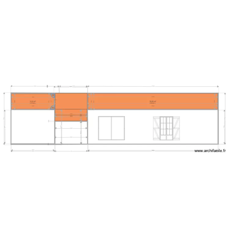 nouveau projet murs exterieurs correction façade arriere 66. Plan de nouveau projet murs exterieurs correction façade arriere 66. Plan de