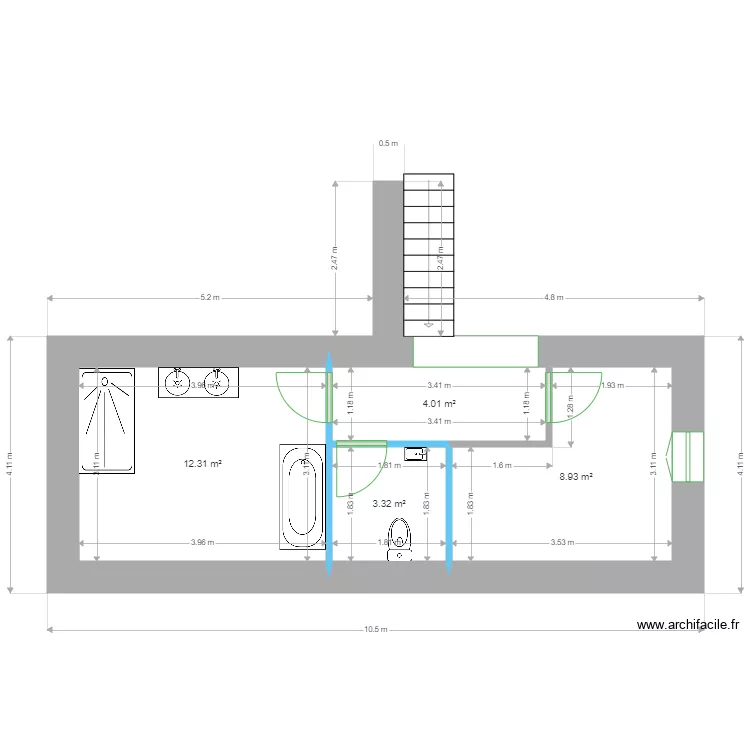 Duclos etage rev 1. Plan de Duclos etage rev 1. Plan de