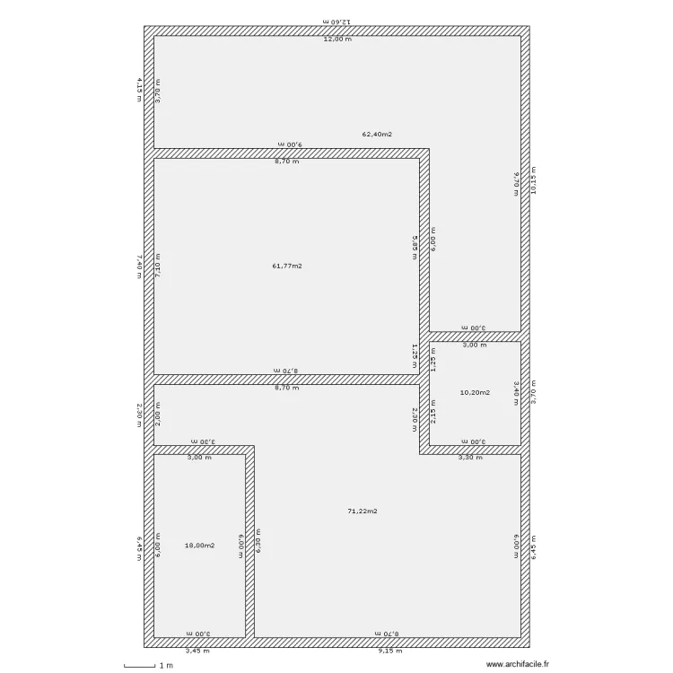 Oriane ascenseur droite brut. Plan de Oriane ascenseur droite brut. Plan de