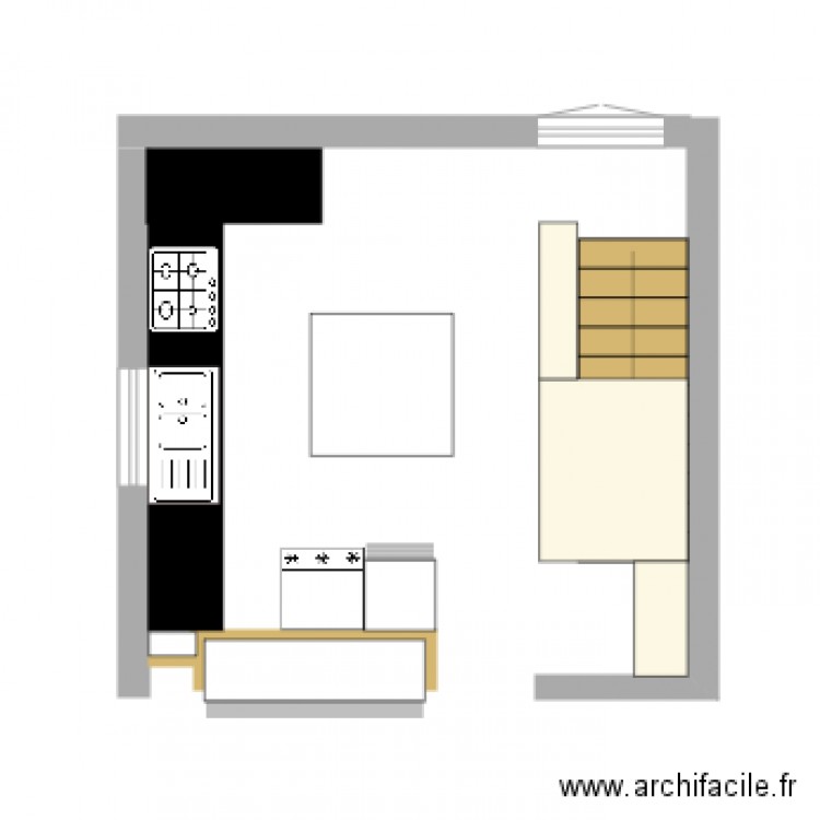 CUISINE. Plan de 0 pièce et 0 m2