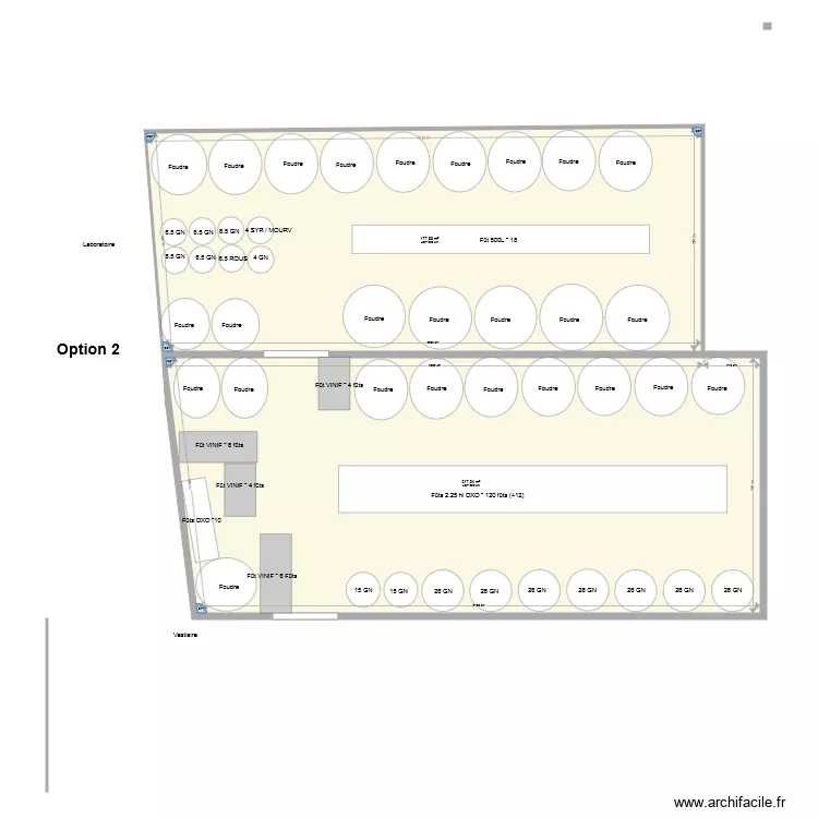 OPTION 2 VINIF. Plan de 