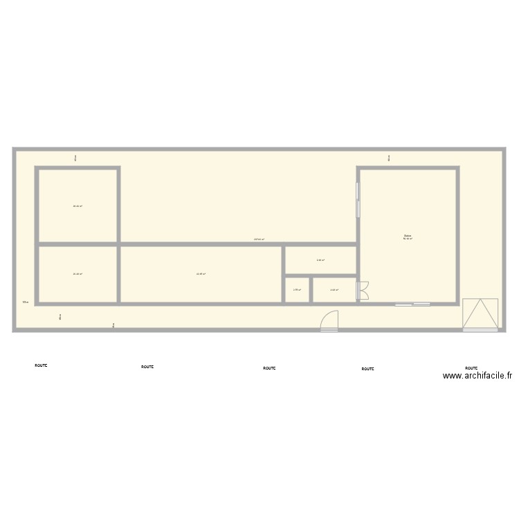 terrain grand bassam V1. Plan de 0 pièce et 0 m2