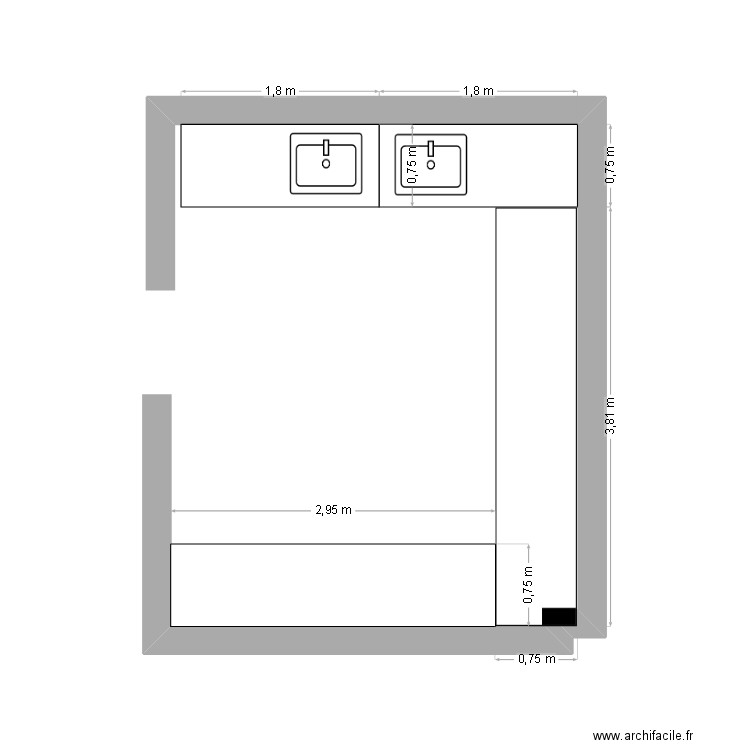 laverie bioch. Plan de 0 pièce et 0 m2