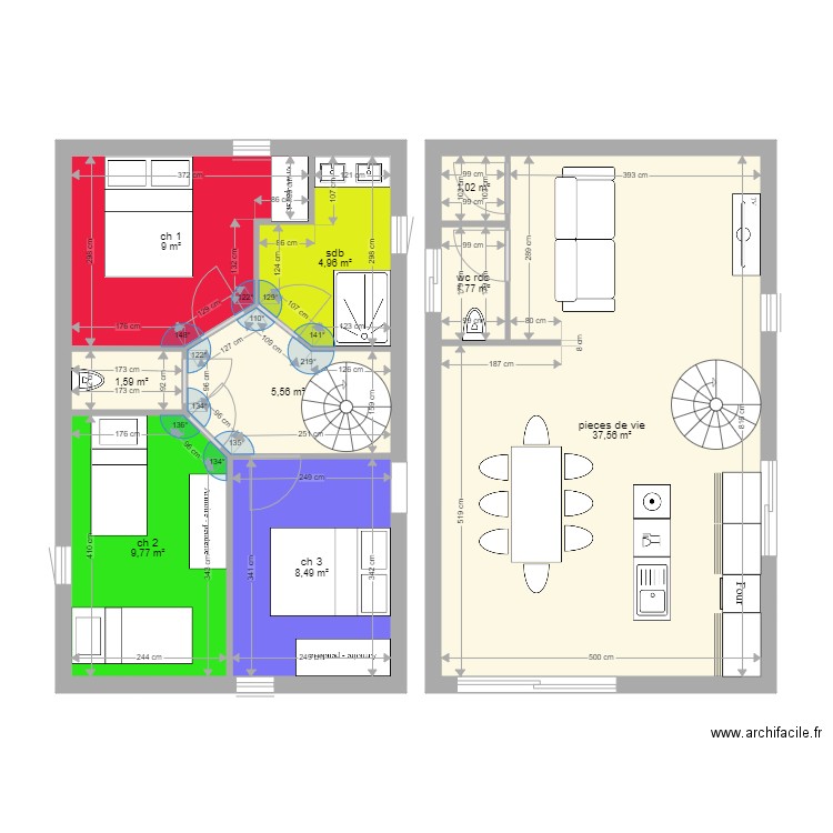 barroux. Plan de 0 pièce et 0 m2