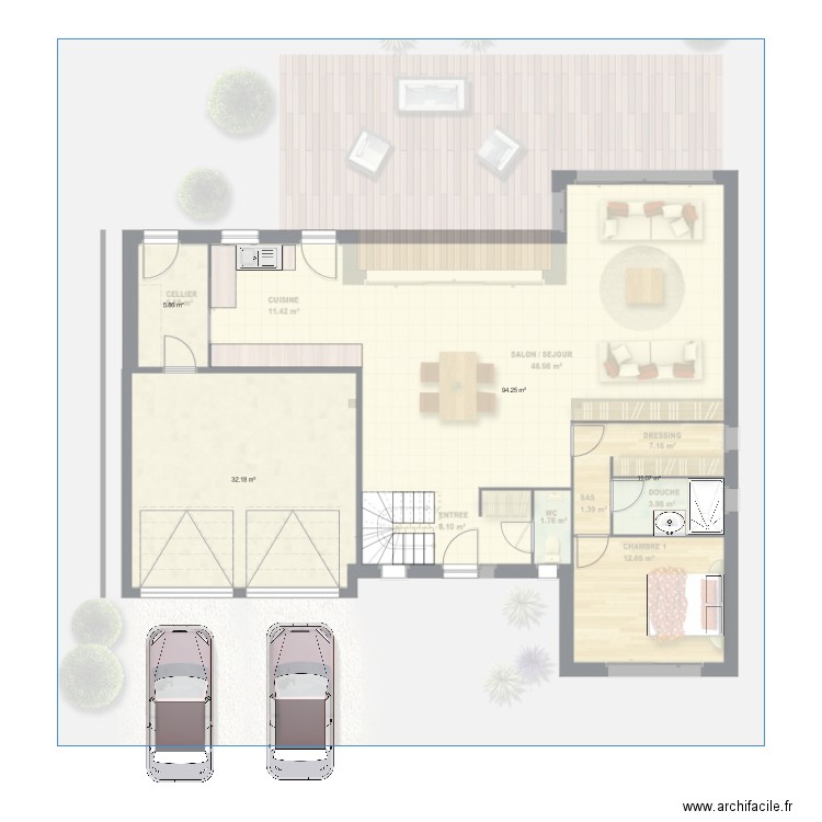 Maison 2020 v2. Plan de 0 pièce et 0 m2