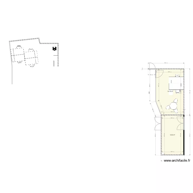 Bureaux Pr&eacute;pa hyp 4. Plan de 
