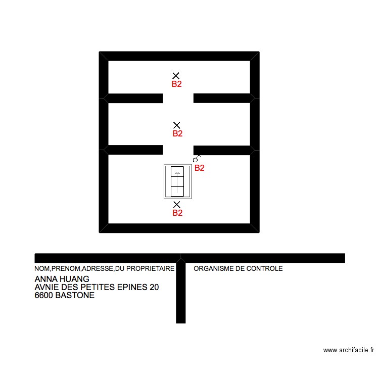 grenier  ANNA. Plan de 0 pièce et 0 m2