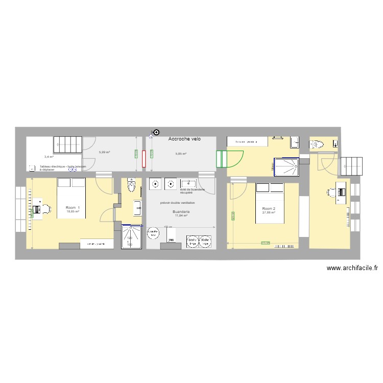 ALBERTYN 70 bis. Plan de 0 pièce et 0 m2