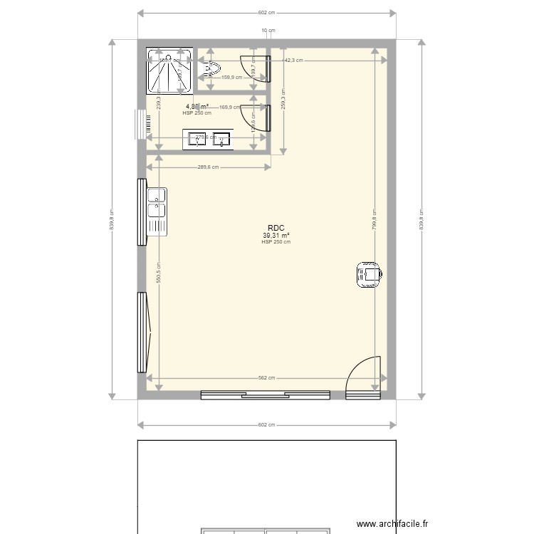 Route de Lieury Totale. Plan de 0 pièce et 0 m2