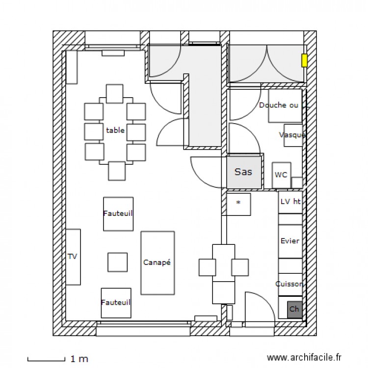 RC Projet V11 - Deplcmt tabl elec. Plan de 0 pièce et 0 m2