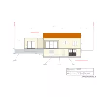 FACADE SUD - PROJET ENTREE