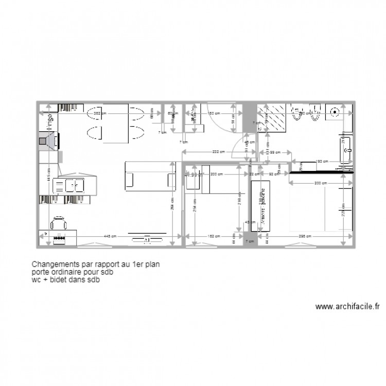 T2 plan 2. Plan de 0 pièce et 0 m2