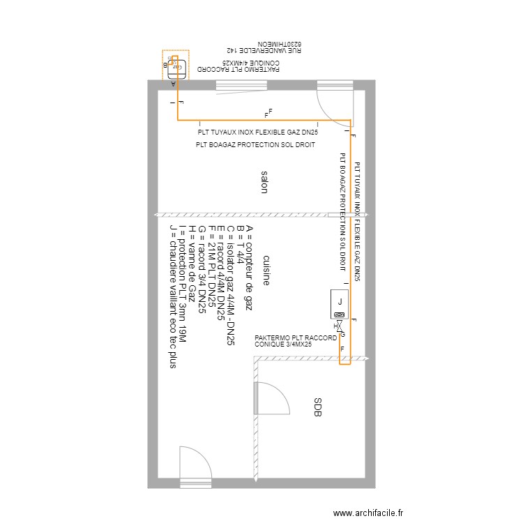 thimeon 144. Plan de 0 pièce et 0 m2