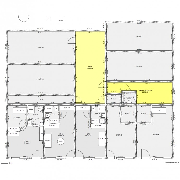 SAINT LOUBES HERVE. Plan de 0 pièce et 0 m2