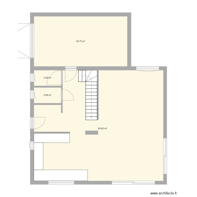 Maison 1. Plan de 0 pièce et 0 m2