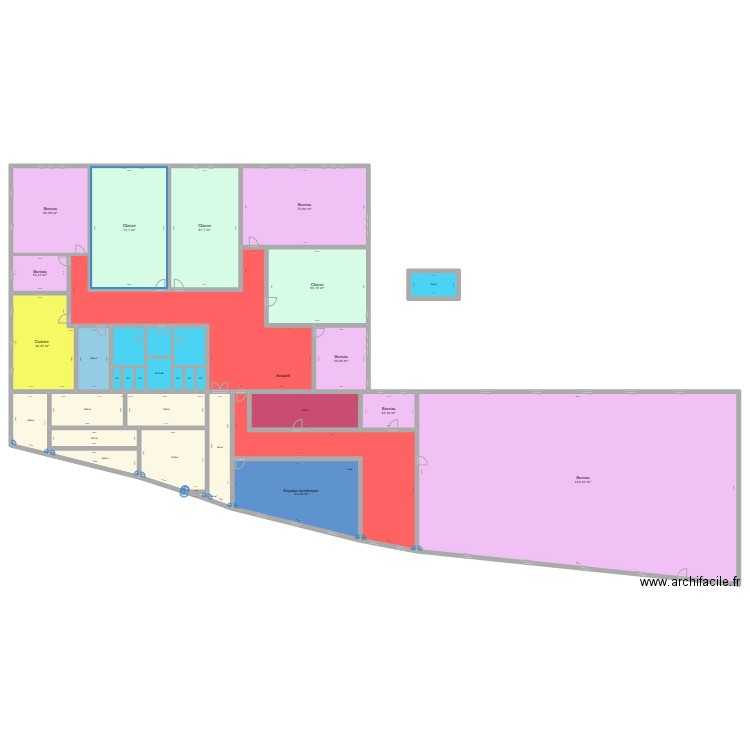plan bureau . Plan de 0 pièce et 0 m2