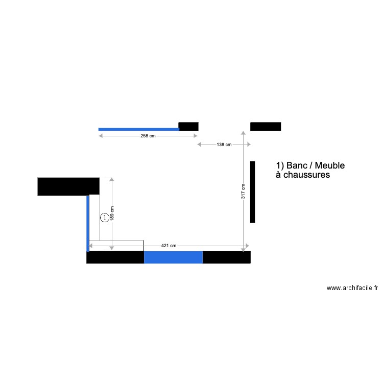 entrée (état final). Plan de 0 pièce et 0 m2