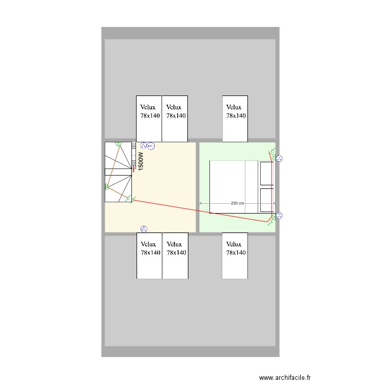 Sceptre Rez4 Mezzanine Eau Elec Chauffage. Plan de 0 pièce et 0 m2