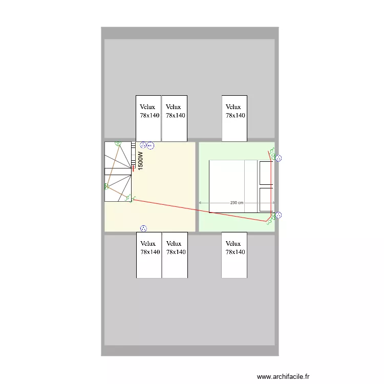 Sceptre Rez4 Mezzanine Eau Elec Chauffage. Plan de 0 pièce et 0 m2