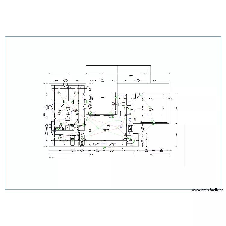 TEXIER 2. Plan de 