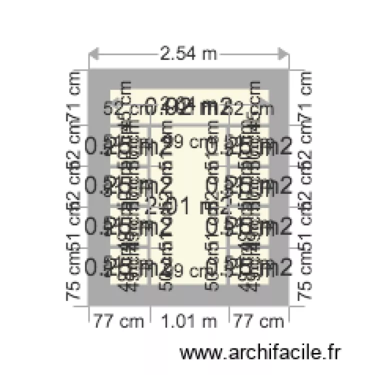 plan dressing. Plan de 