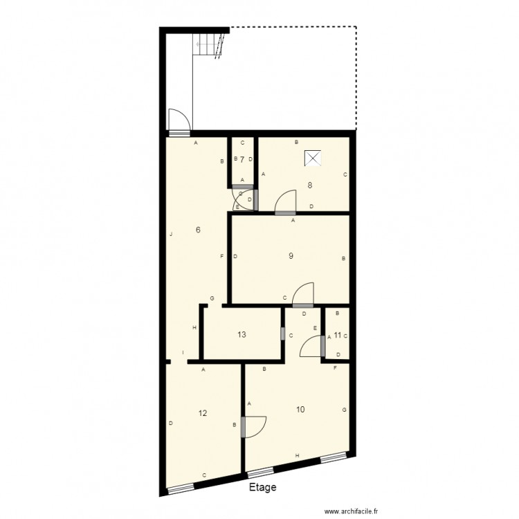 174335 LOUVET Plomb. Plan de 0 pièce et 0 m2