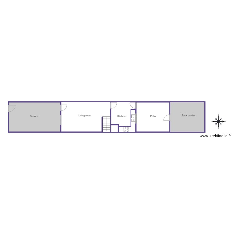 Calle guadalajara 36 santa pola piso 1. Plan de 0 pièce et 0 m2