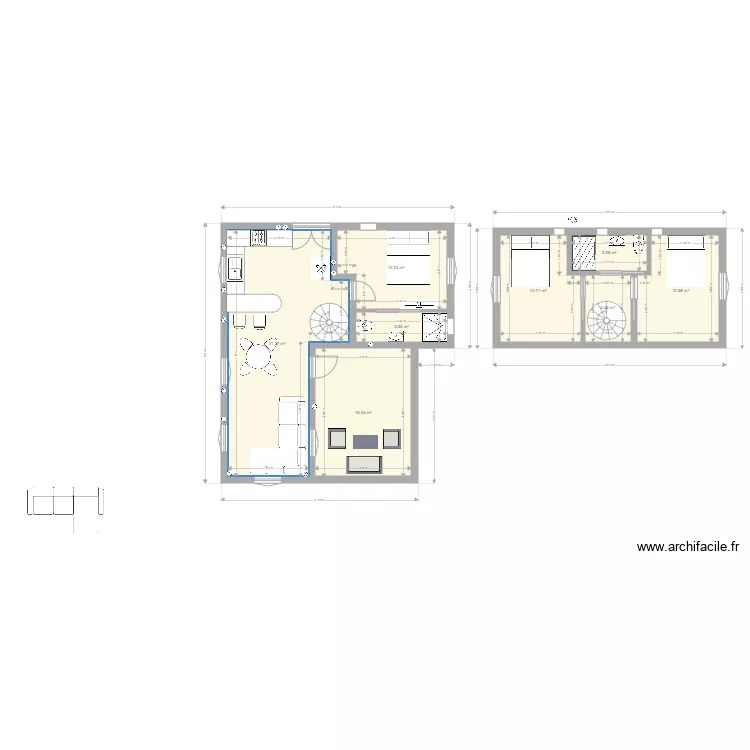 kaz a jaz 2. Plan de 