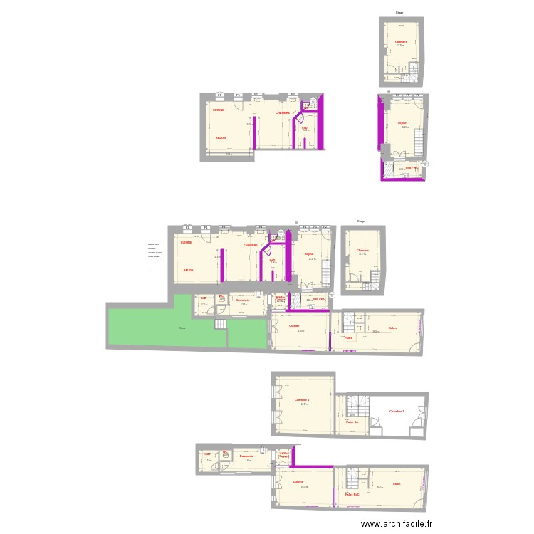 5UrbainGrandierPlan20191111. Plan de 0 pièce et 0 m2