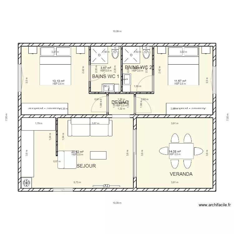 MODELE MACABOU. Plan de 