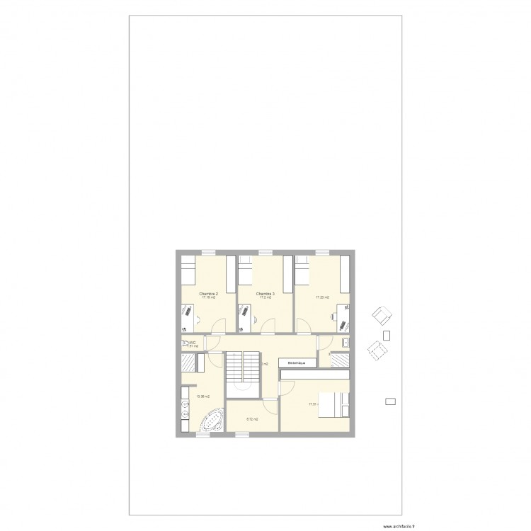 Maison Etage 6. Plan de 0 pièce et 0 m2