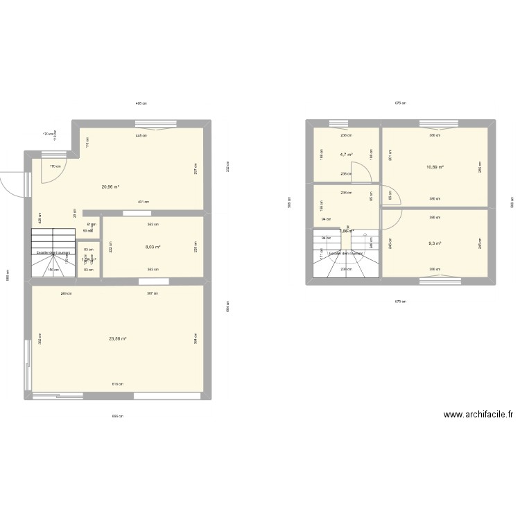 cygnes. Plan de 0 pièce et 0 m2