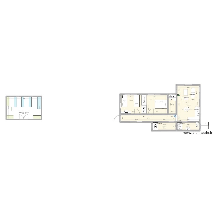 maison 2 rakotozafy. Plan de 0 pièce et 0 m2