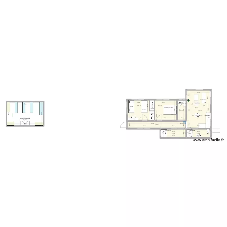 maison 2 rakotozafy. Plan de 