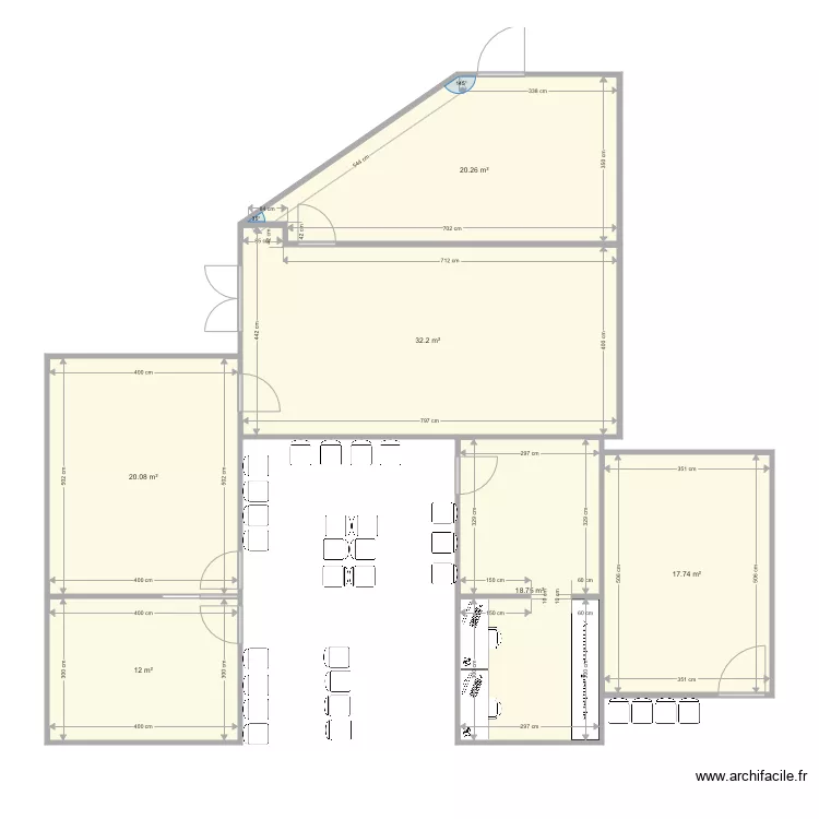 Saint Luc 1. Plan de 