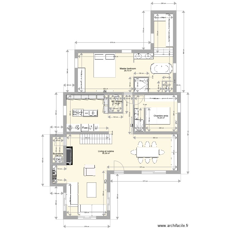 Mermoz projet 1. Plan de 0 pièce et 0 m2